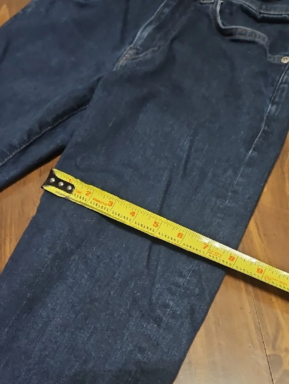 J. Crew Navy Slim Straight Jeans